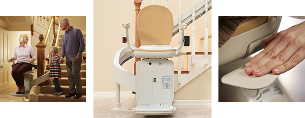 Silla salvaescaleras Curve Alicante